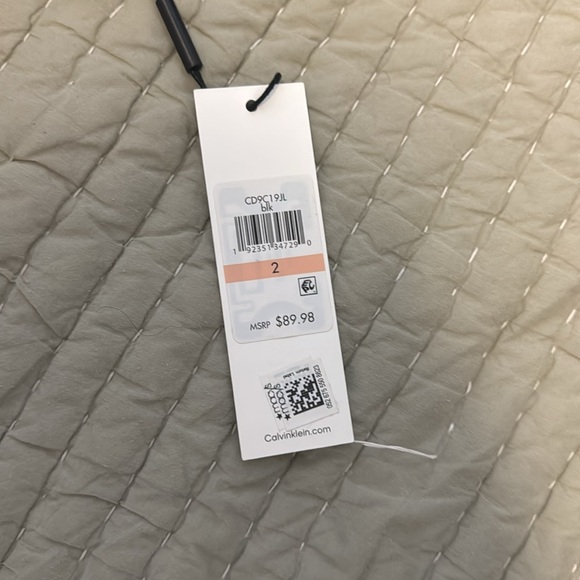 Women’s Calvin Klein Size 2 Black Business Dress - Picture 3 of 5